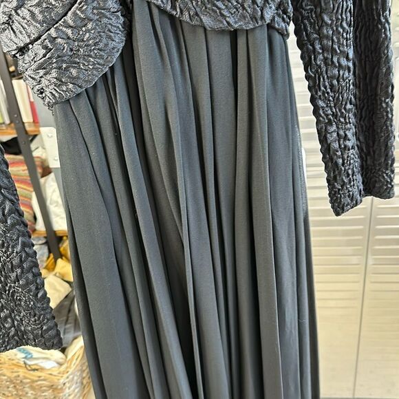 Chanel Vintage Silk Chiffon Camilla Pleated Maxi Evening Gown - Picture 12 of 15